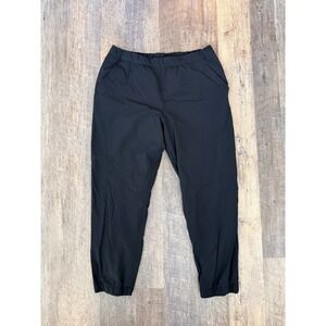 Mountain Hardwear Dynama Lined Pant Womens XL Black Fleece Joggers OL9988